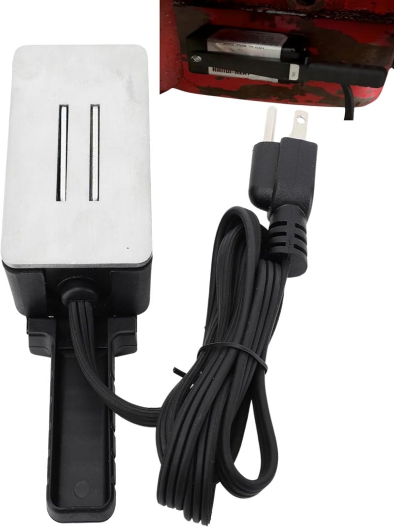 Bewinner Magnetic Engine Heater 1155, 1155X, 1153, 200W 120V Plug-in Block Oil Pan Warmer for Cars Trucks Tractors Snowmobiles, Fuel Efficient Eco-Friendly - Image 1